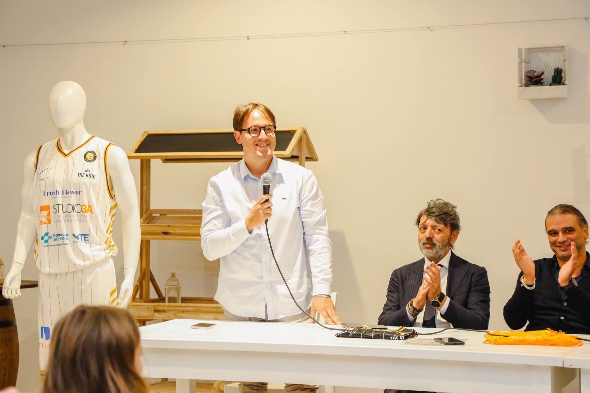 Le parole del presidente Mevoli: “Cresciamo dentro e fuori dal campo. Vogliamo essere protagonisti”.